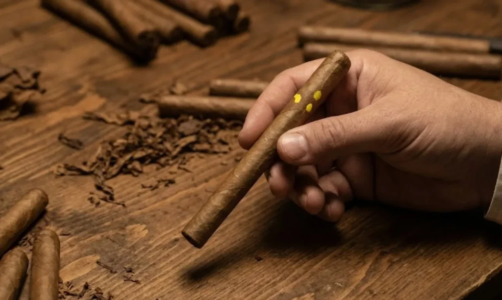 El habano con la orden de alzamiento de Martí 