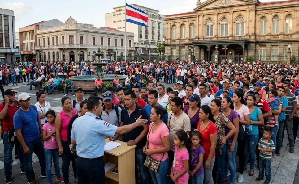 Costa Rica implementa medidas para regularizar a miles de migrantes
